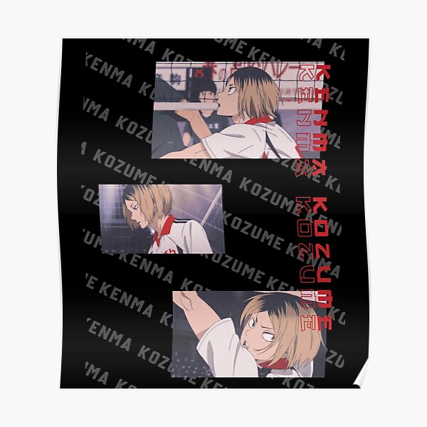 Kenma Kozume Haikyuu Sticker Poster For Sale By Derekramo2 Redbubble 6152