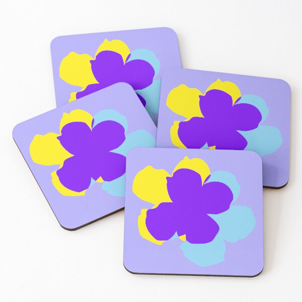 Item preview, Pop flowers Andy warhol? 4 designed and sold by ladstudio.