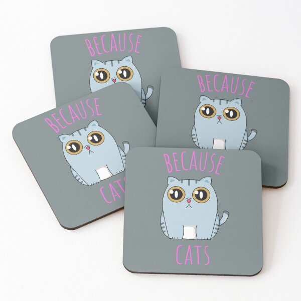 Item preview, Because Cats Cute Kawaii Blue Tabby designed and sold by ladytarleton.
