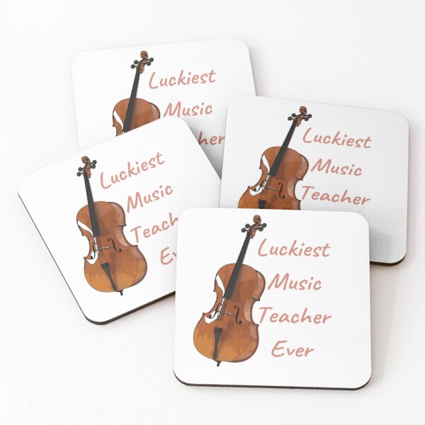 Item preview, Luckiest Music Teacher Ever designed and sold by khadijat297.