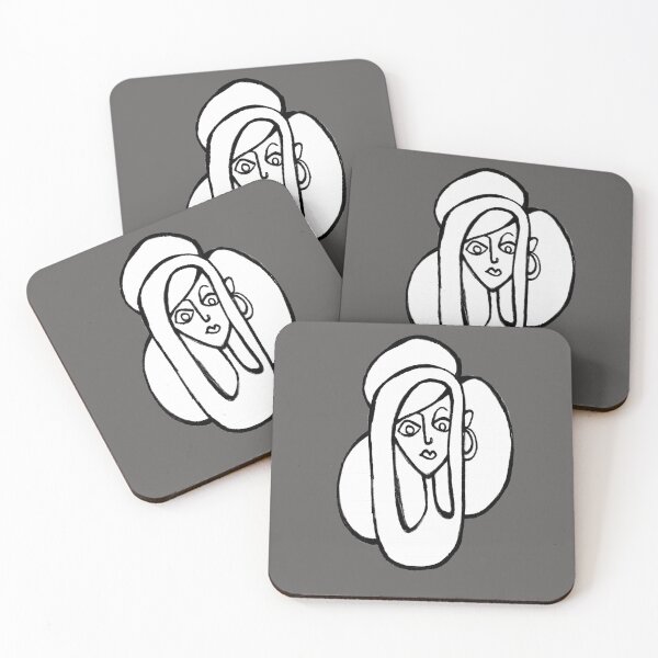 Item preview, Oh Girl, Line Drawing designed and sold by badlydrawnbabe.