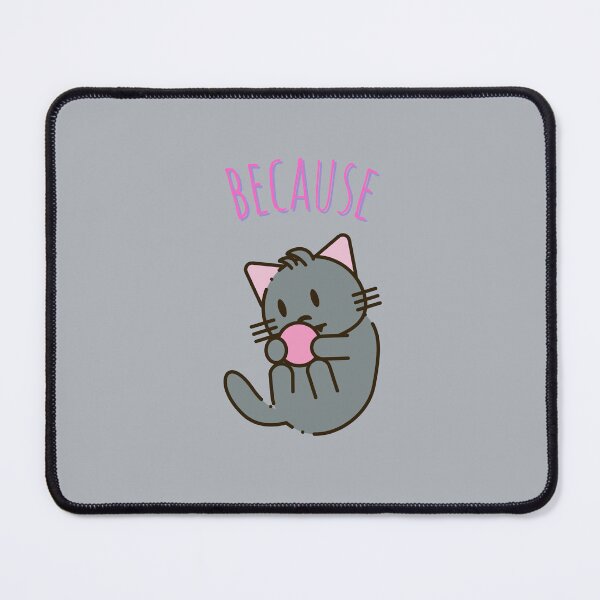 Item preview, Because Cats Cute Kawaii designed and sold by ladytarleton.