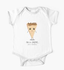 Ich bin ein Krepp Baby Body Kurzarm