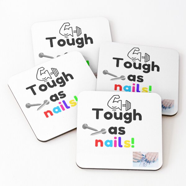 Item preview, Tough as nails!  designed and sold by Lisaarts.