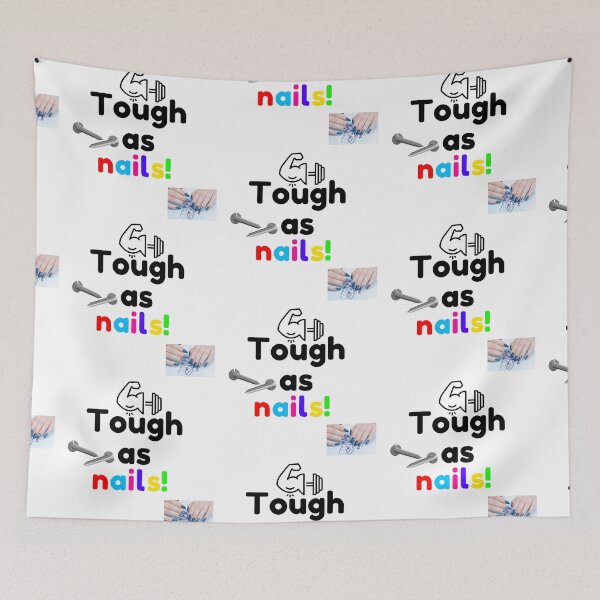 Item preview, Tough as nails!  designed and sold by Lisaarts.