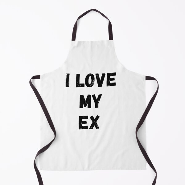 Item preview, I love my ex- ex lover black and white simple font- text based designed and sold by PacePoint.