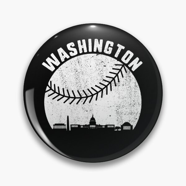 Artikelvorschau, Washington DC Skyline Baseball Fan Washington Baseball Gear entworfen und verkauft von DynamicDesign.