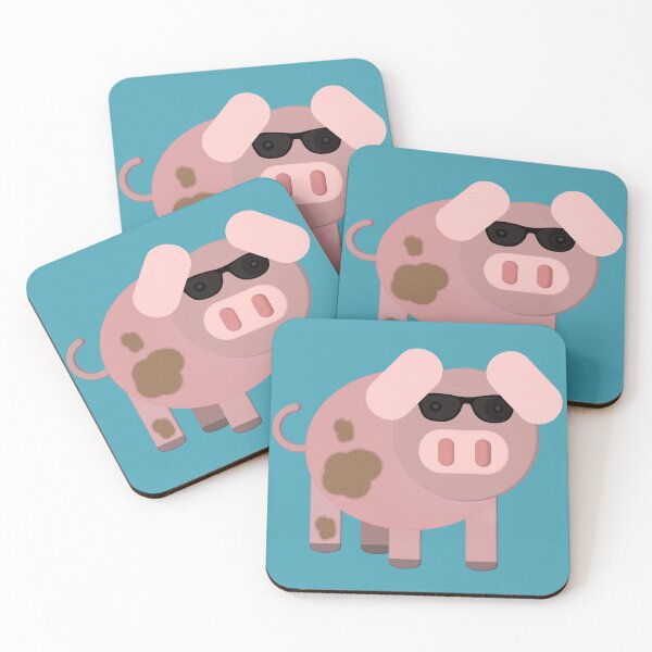 Item preview, Cool sow pig piggy  designed and sold by pxdsgn.