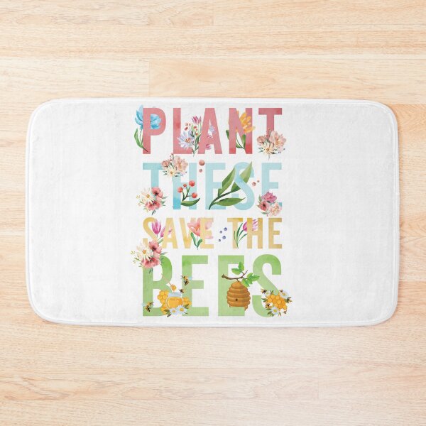 Item preview, Flowers And Bees Plant These Save The Bees designed and sold by PROMEN Creativity.