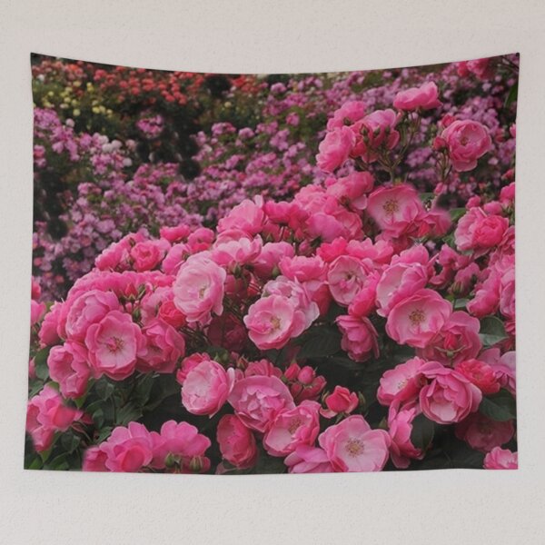 Item preview, LUCIOUS PINK ROSE GARDEN ART designed and sold by sharlesart.