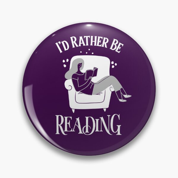 Item preview, I'd Rather Be Reading designed and sold by LadySaltwater.