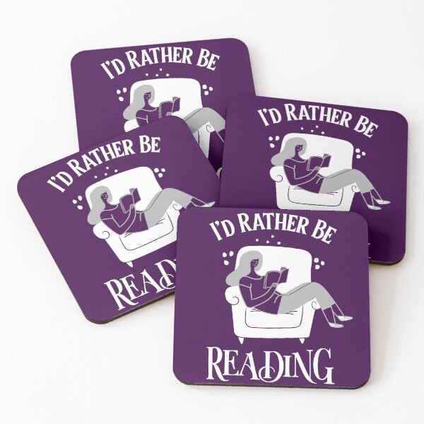 Item preview, I'd Rather Be Reading designed and sold by LadySaltwater.