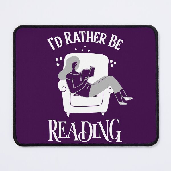 Item preview, I'd Rather Be Reading designed and sold by LadySaltwater.