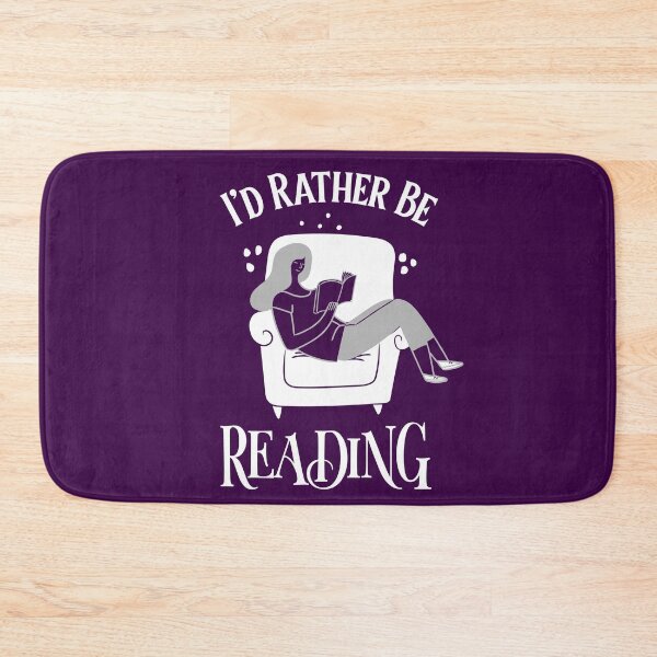 Item preview, I'd Rather Be Reading designed and sold by LadySaltwater.