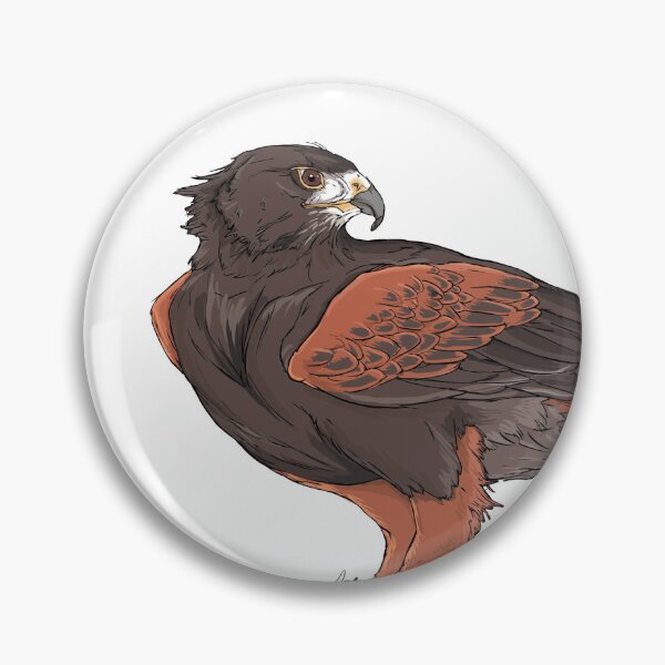 Item preview, Harris Hawk portrait designed and sold by Nileink.