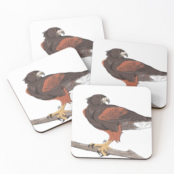 Item preview, Harris Hawk portrait designed and sold by Nileink.