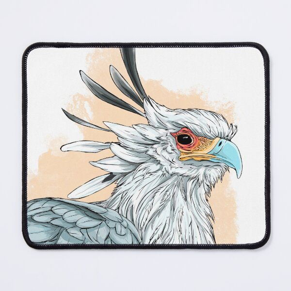 Item preview, Secretary bird profile designed and sold by Nileink.