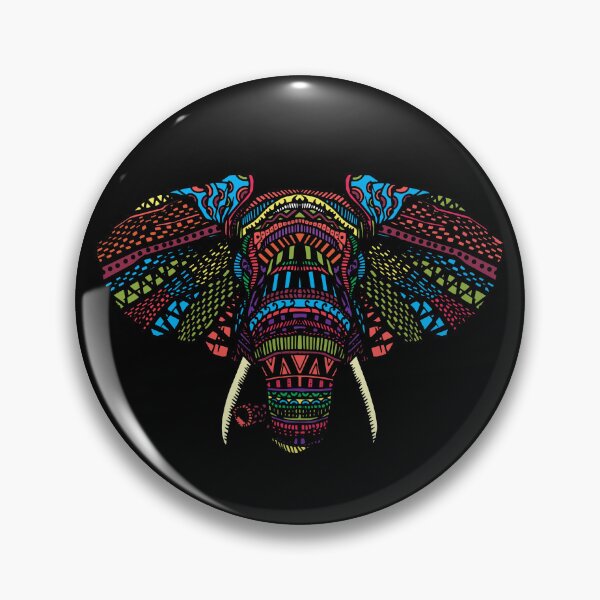 Item preview, Indian Elephant Mandala Art Colorful Indian Elephant Gear designed and sold by DynamicDesign.