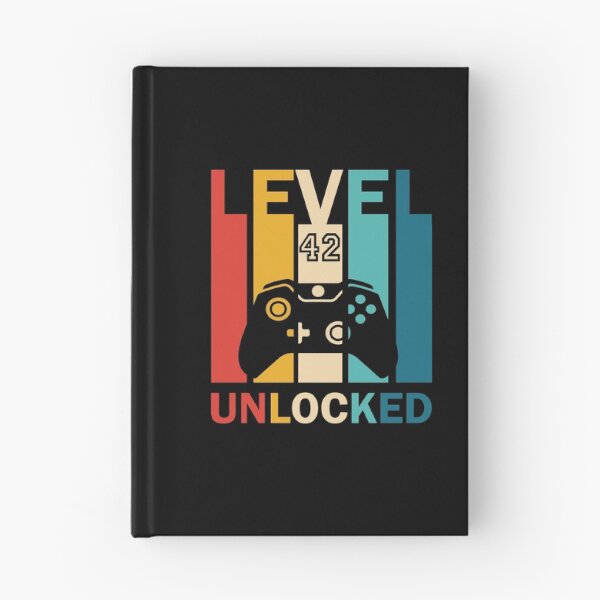 Item preview, Level 42 Unlocked Shirt Funny Video Gamer 42th Birthday Gift T-Shirt designed and sold by Tidasse ⭐⭐⭐⭐⭐.