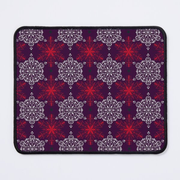 Item preview, Festive Kaleidoscope Snowflakes with Stars. designed and sold by SandraPDesigns.