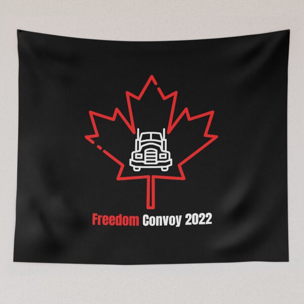 Item preview,  Freedom Convoy 2022 Maple Leaf Truck designed and sold by Free2BeMeShop.