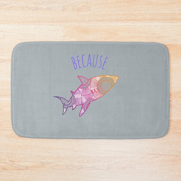 Item preview, Because Sharks Mandala Design designed and sold by ladytarleton.