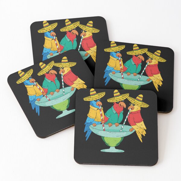Item preview, Parrot Cinco De Mayo Funny Drinking Tequila Mexican Fiesta designed and sold by Kezichy.
