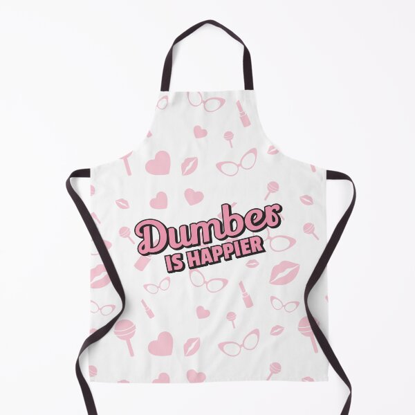 Item preview, Dumber is Happier designed and sold by SaturnaliaShop.
