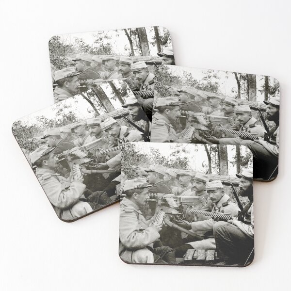 Item preview, WWI French Machine Gun Crew designed and sold by retrophotoworks.