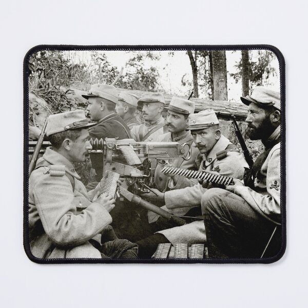 Item preview, WWI French Machine Gun Crew designed and sold by retrophotoworks.
