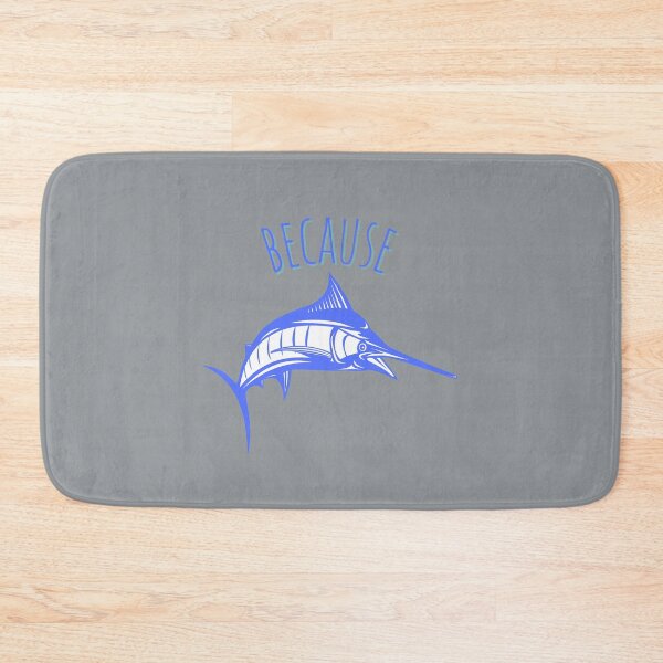 Item preview, Because Marlin Design Blue designed and sold by ladytarleton.