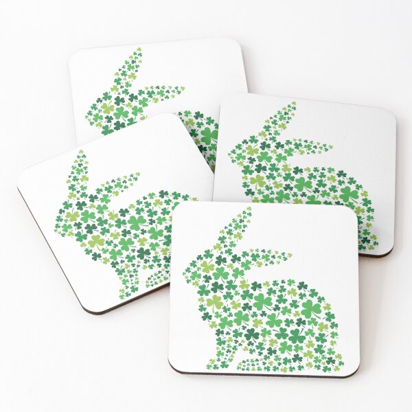Item preview, Easter Bunny Icon With Shamrock Women Girls designed and sold by zackup.