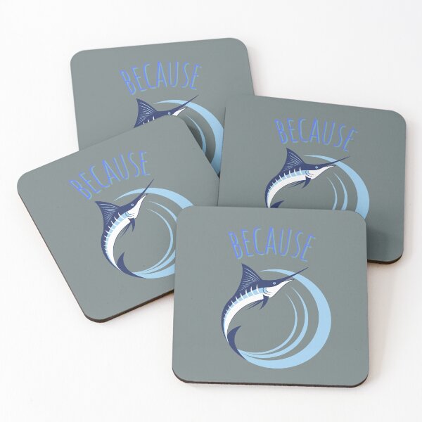 Item preview, Because Marlin Design Blue II designed and sold by ladytarleton.
