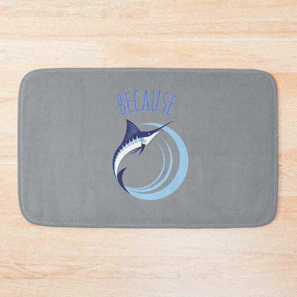 Item preview, Because Marlin Design Blue II designed and sold by ladytarleton.