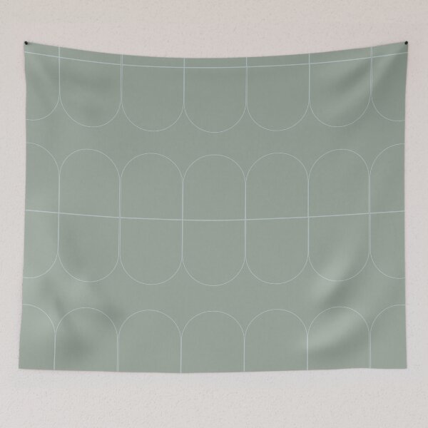 Artikelvorschau, Minimalistisches weises geometrisches Muster entworfen und verkauft von Thegentleshop.