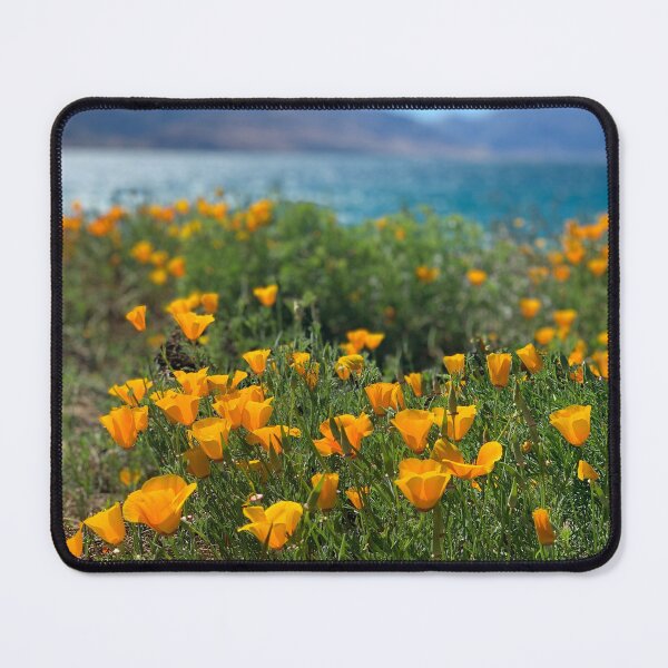 Item preview, California Poppy Alongside Lake Hawea designed and sold by strongpurpose.