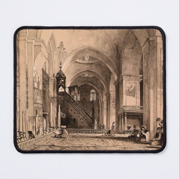 Item preview, Interior of the Mosque, Brussa - John Frederick Lewis (1838) designed and sold by Geraldo Garcia.