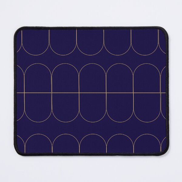 Item preview, Minimalist navy geometric pattern designed and sold by Thegentleshop.