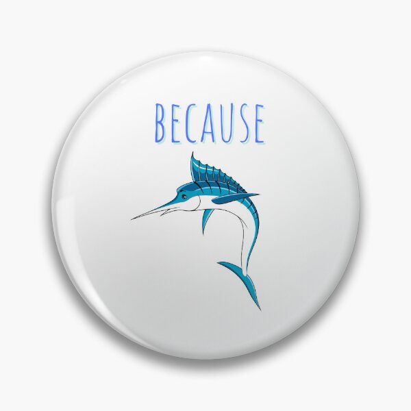 Item preview, Because Marlin Design Blue IV designed and sold by ladytarleton.
