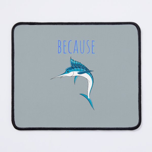 Item preview, Because Marlin Design Blue IV designed and sold by ladytarleton.