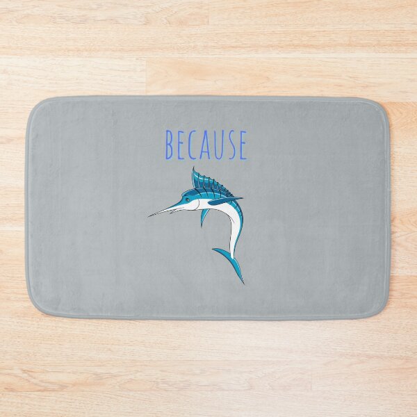 Item preview, Because Marlin Design Blue IV designed and sold by ladytarleton.