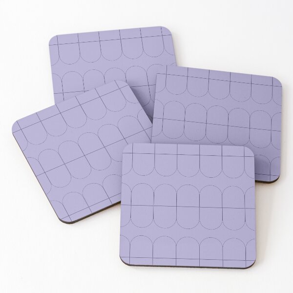 Item preview, Minimalist lavender geometric pattern designed and sold by Thegentleshop.