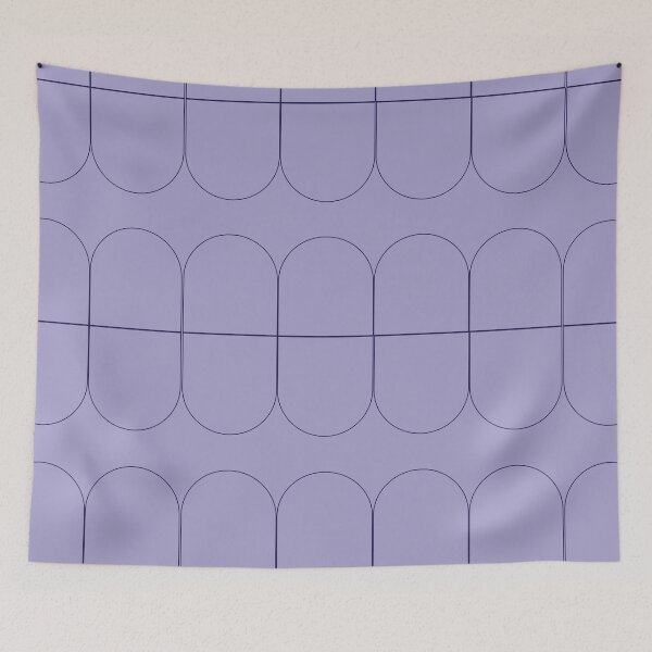 Item preview, Minimalist lavender geometric pattern designed and sold by Thegentleshop.