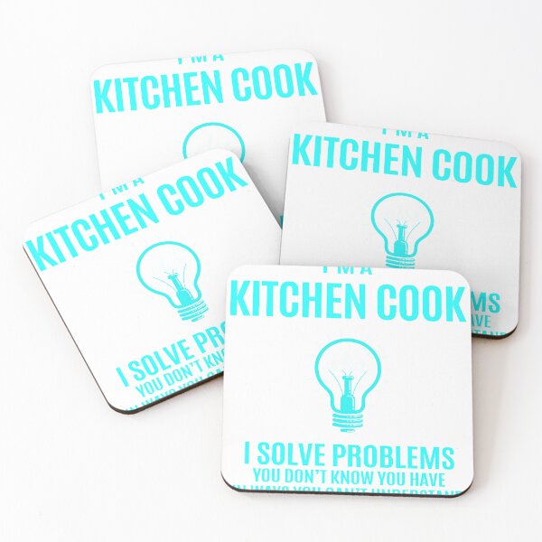 Item preview, Kitchen Cook - I Solve Problems Job Gift designed and sold by melissaval2.