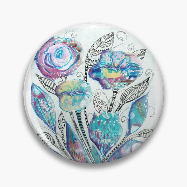Item preview, Surreal Colourful Flowers+ designed and sold by Deb Webb.