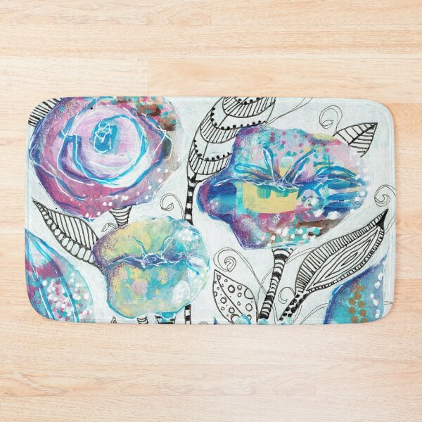 Item preview, Surreal Colourful Flowers+ designed and sold by Deb Webb.
