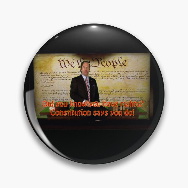 Item preview, Saul Goodman "Did You Know You Have Rights?" designed and sold by swegeroni.