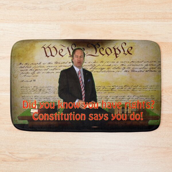 Item preview, Saul Goodman "Did You Know You Have Rights?" designed and sold by swegeroni.