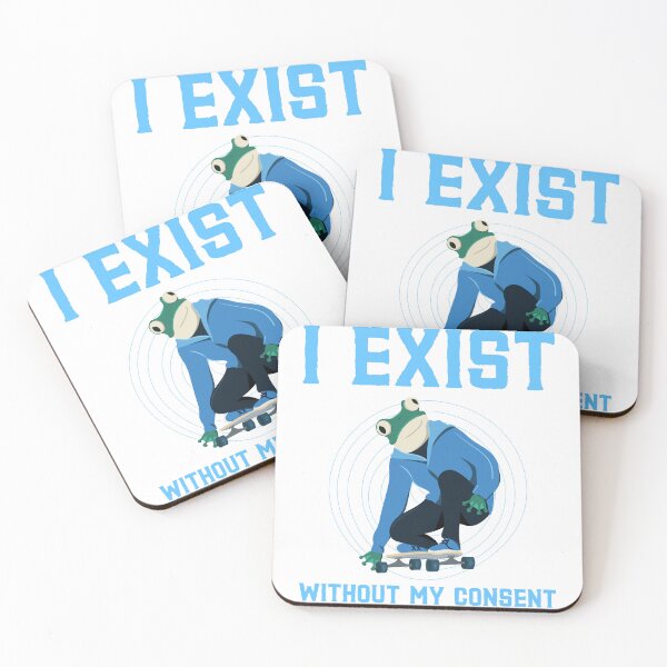 Item preview, I Exist Without My Consent Frog designed and sold by Studioapartment.