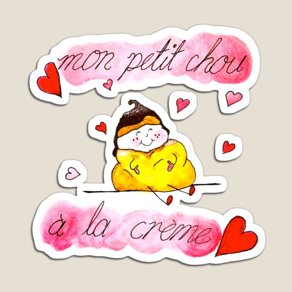 Mon Chou Magnets Redbubble